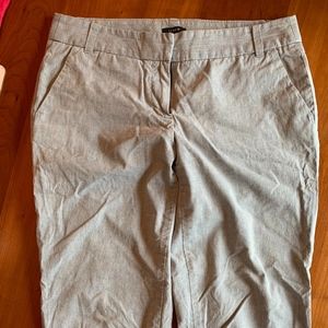 J. Crew, Cocktail Capri, City Fit, Size 4 Chambray